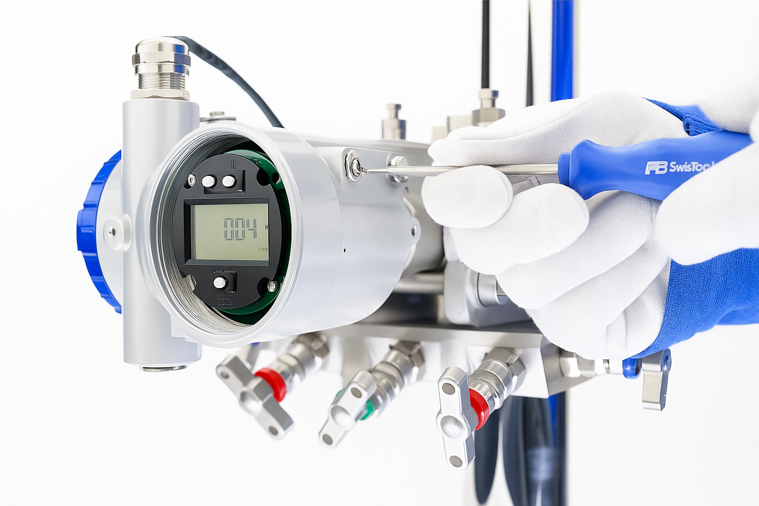 Entretien d'un transmetteur de pression