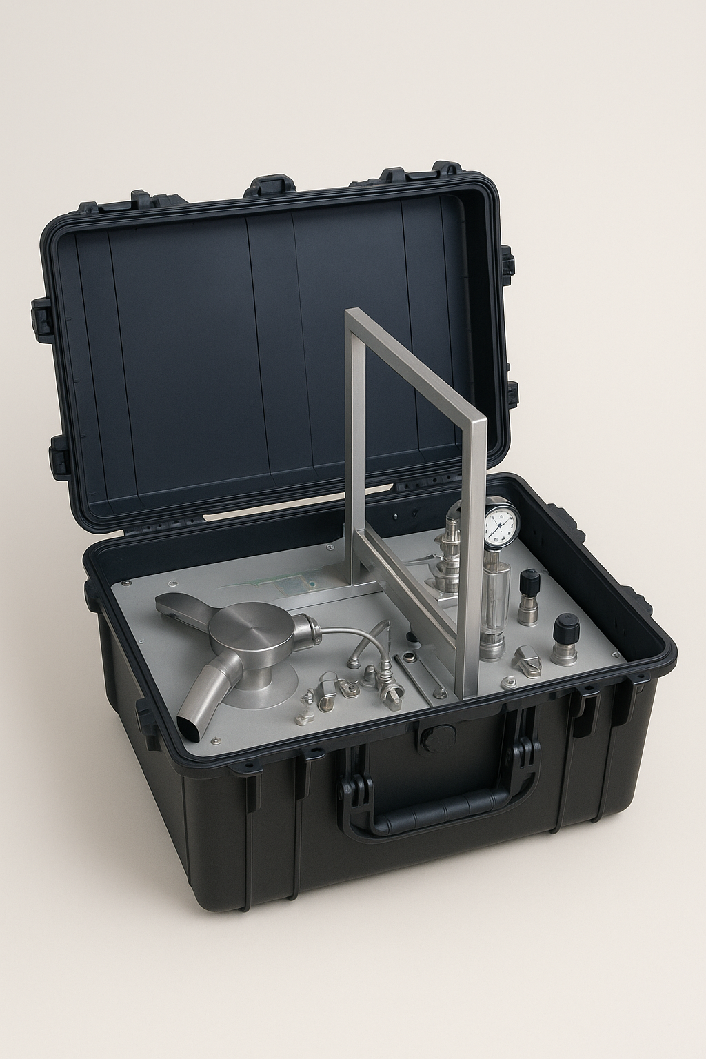 Valise Banc d'étalonnage Mobile